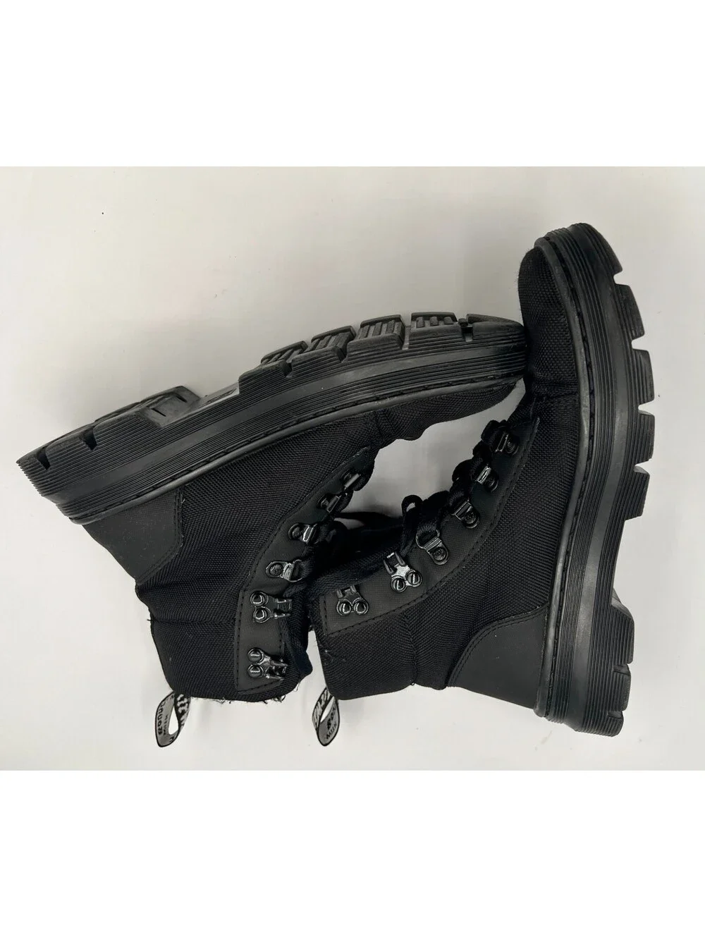 Dr. Martens Combs W Black Lace Up Combat Boots Women’s Size 7